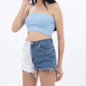 NWT seamless Ellie tube top seaside blue